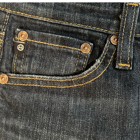 AG Adriano Goldschmied the stilt cigarette blue jean cotton blend size 26 - Picture 6 of 10